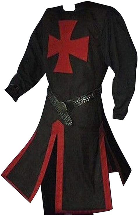 Mens Medieval Crusader Knights Templar Tunic Costumes