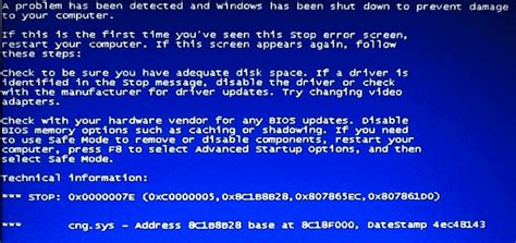 Cng Sys Bsod Error What Causes It How To Fix It