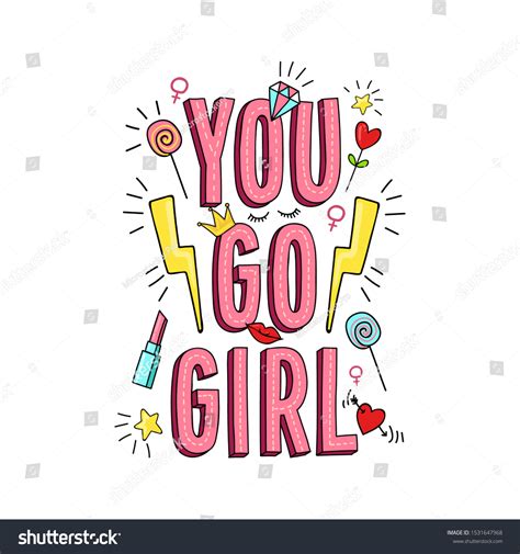 You Go Girl Images Stock Photos And Vectors Shutterstock
