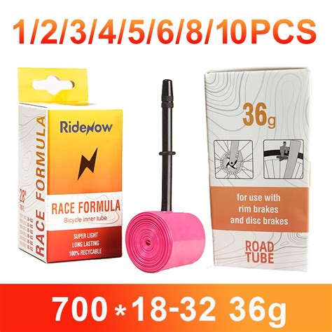 RideNow Ultralight Bike Inner Tube 700 700C 18 25 28 32 Road Bicycle