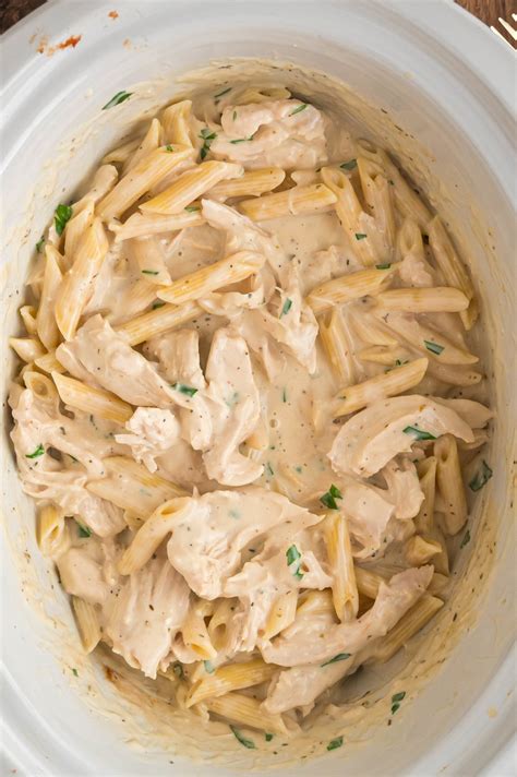 Slow Cooker Chicken Alfredo The Magical Slow Cooker