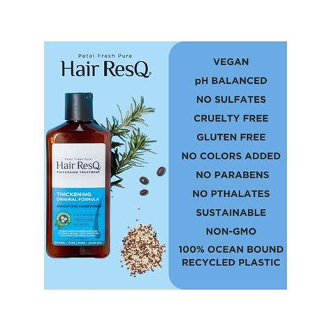 Petal Fresh Hair Resq Ultimate Thickening Shampoo Normal Hair Ml