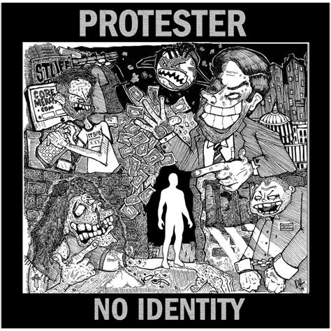 identity protester