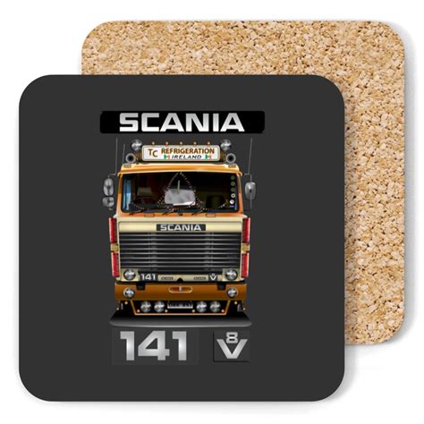 Irish Scania Truck Digitally Created In High Detail And Period Livery