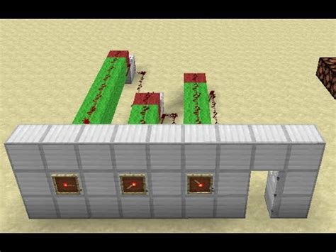 Item Frame Combo Lock Minecraft Tutorial Youtube