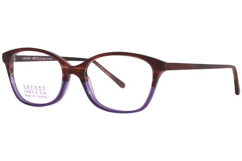 Lafont Didon 5022 Eyeglasses Womens Brown Full Rim Square Shape 52 17 137