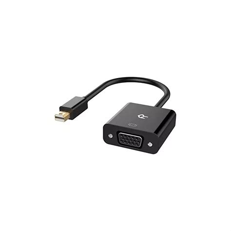 Adaptateur Mini Displayport 12 Male Vers Vga Femelle