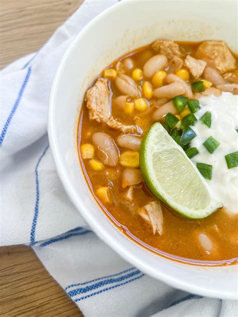 White Bean Corn And Chicken Chili Recipe An Easy Dairy Free Chili