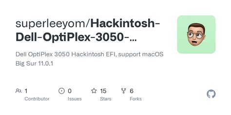 GitHub Superleeyom Hackintosh Dell OptiPlex 3050 OpenCore Dell