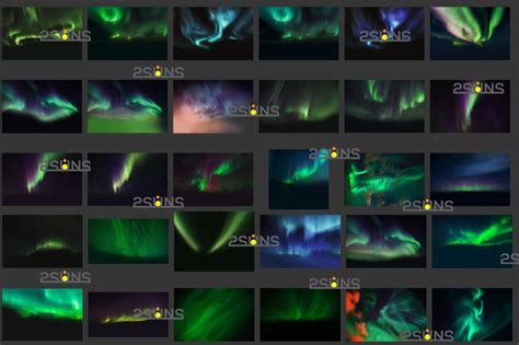 Aurora Borealis Photoshop Overlays Northern Lights Invent Actions