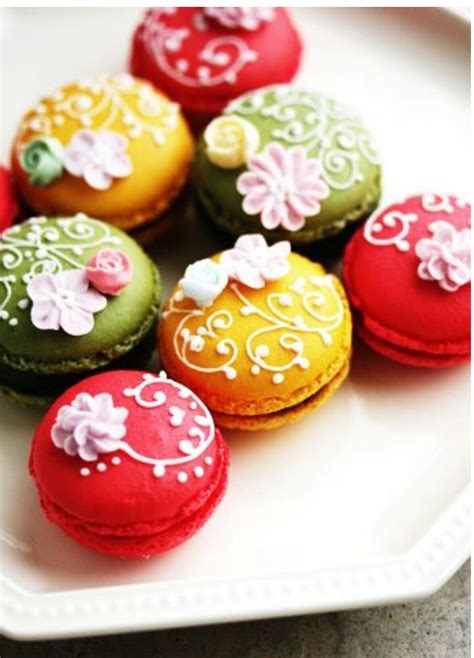 Fancy Macarons Macaroons Desserts Macaron Recipe