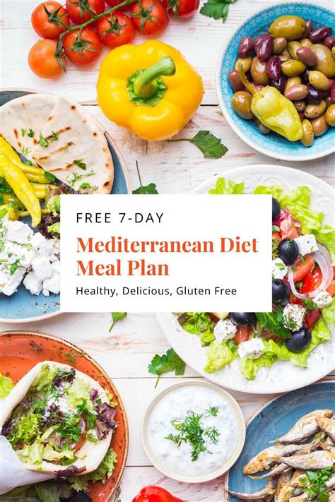 Beginner Mediterranean Diet Meal Plan Printable