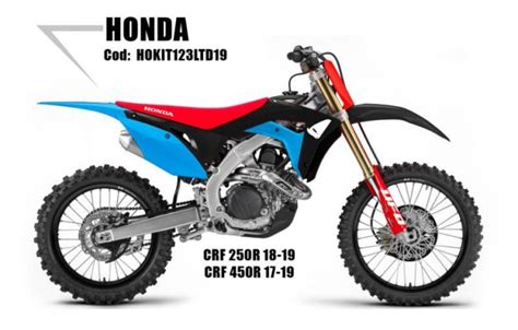 Ufo Plastik Kit Ltd Honda Crf