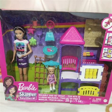 Barbie Doll Skipper Babysitters Inc Moldable Sand Climb N Explore