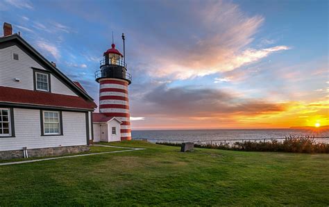 West Quoddy Head Lighthouse, Lebec, ME | Focal World