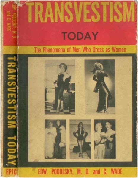 Vintage Publications Attempt To Diagnose Transvestism Masturbation