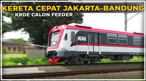 UJI COBA CALON FEEDER KERETA CEPAT JAKARTA BANDUNG Kok Sampai Klaten