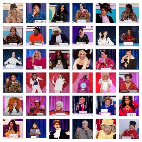 Every Winning Snatch Game Performance Of Rupauls Drag Race Us Uk Du Whats Everyones