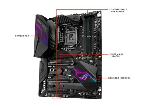 Asus Rog Maximus Xi Hero Wi Fi Z Gaming Motherboard Newegg