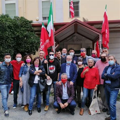 Presidio Antifascista Alla Sede Cgil Messina Mastroeni Attacco Grave