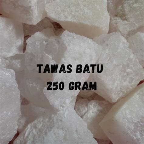 Jual Batu Tawas Gram Bahan Deodorant Tawas Deodoran Alami Bau