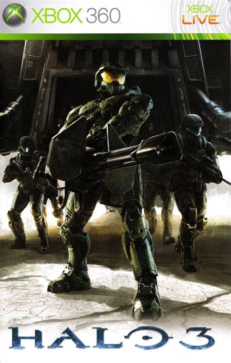 Halo 3 Limited Edition 2007 Xbox 360 Box Cover Art Mobygames