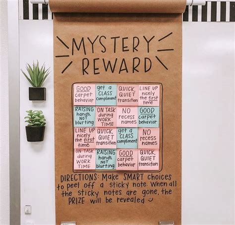 Mystery Reward Bulletin Board