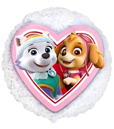 Ballon hélium Everest et Stella de la Paw Patrol