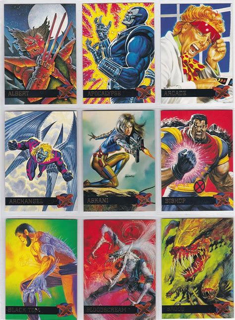 Amazon X Men Fleer Ultra 1995 Complete 150 Card Trading Card Set