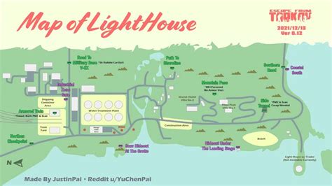 Lighthouse Tarkov Interactive Map How To Use It For Better Gameplay Utah Geologic Map Portal