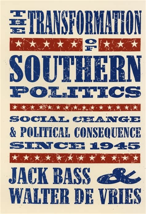 The Transformation Of Southern Politics