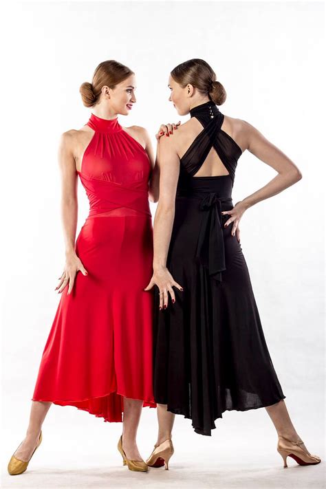 Tango Dress Red Zem Dancesportuk