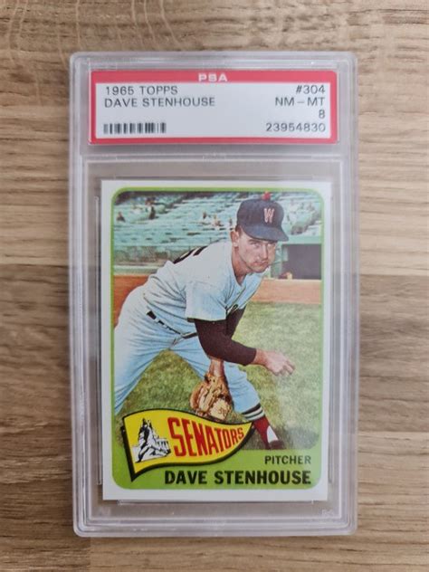 Topps Baseball Dave Stenhouse Psa Catawiki