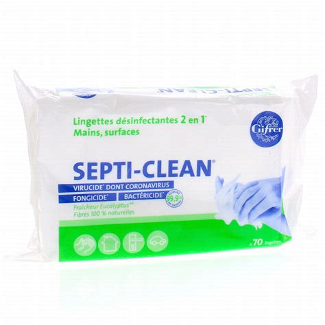 Gifrer Septi Clean Lingettes D Sinfectantes En X Pharmacie Prado