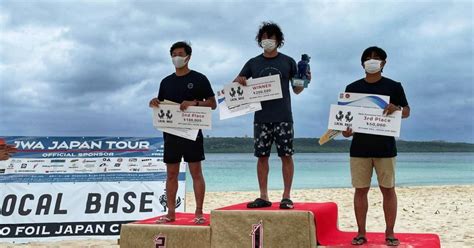 Saipan-born Wataru Tajima finishes 2nd and 3rd in Japan windsurfing ...