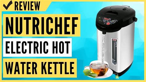 Nutrichef Electric Hot Water Kettle Review Youtube