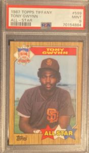 Most Valuable Tony Gwynn Cards Midland Mint