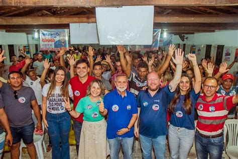 Othelino Garante Apoio De Lideran As Em Anajatuba E Faz Caminhada Na