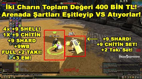 RedRaw Yeni Serverin 9 Setli İki Sağlam Asas Charı Arenada VS Atıyor