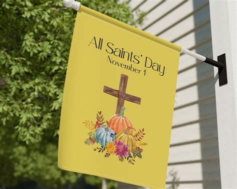 All Hallows Eve All Saints Day All Souls Day Halloween Garden Flag