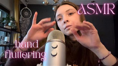 asmr pure finger fluttering and hand sounds 🖖🏼 youtube