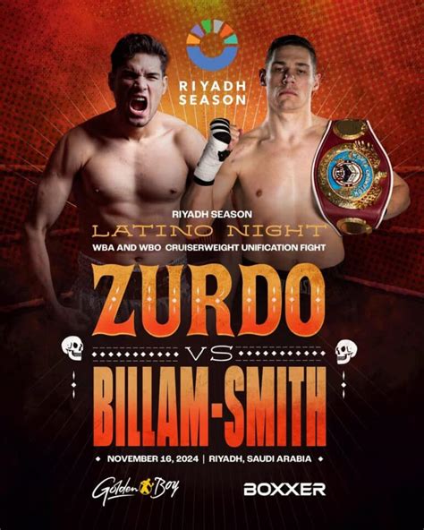 Chris Billam Smith Vs Gilberto Zurdo Ramirez Cruiserweight