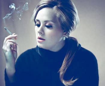 adele smoking on Tumblr