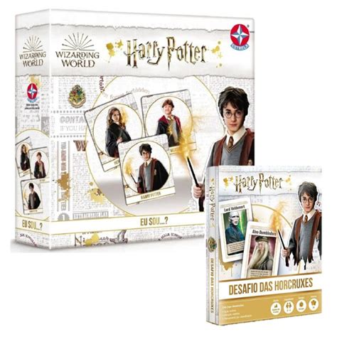 Kit Jogos Harry Potter Eu Sou Desafio Das Horcruxes Shopee Brasil