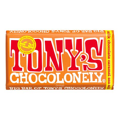 Tony's Chocolonely Milk Chocolate Bar - Caramel Sea Salt | NTUC FairPrice