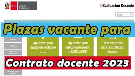 Plazas De Nombramiento Docente 2023 Docente21