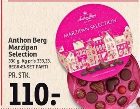 Anthon Berg Marzipan Selection Tilbud Hos Spar