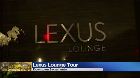 Golden 1 Center Vips Get Golden Treatment In Lexus Lounge Youtube