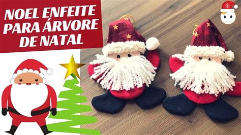 ENFEITE PAPAI NOEL PARA ÁRVORE DE NATAL MOLDE E PASSO A PASSO Drica