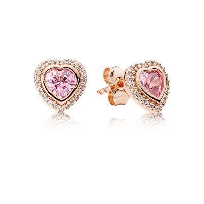 Sparkling Love Pandora Rose Earrings